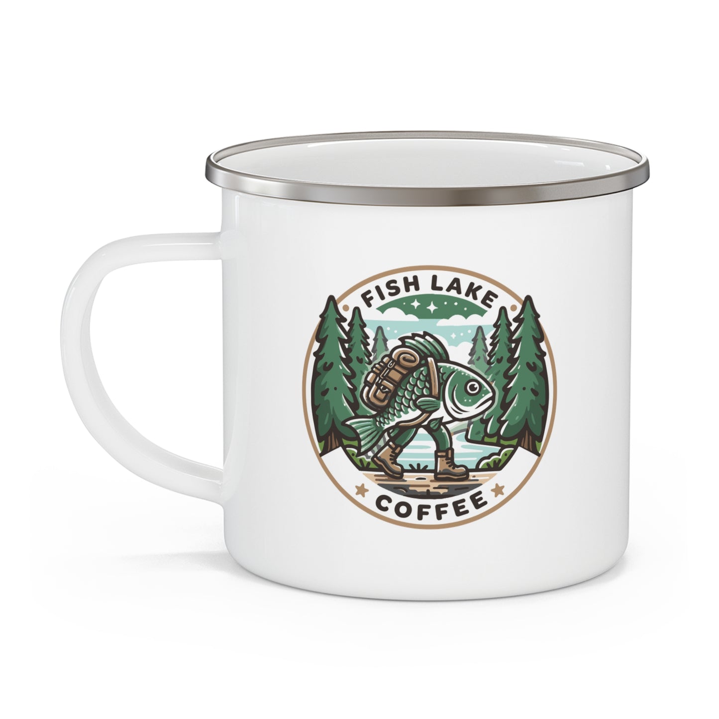 Enamel Camping Mug