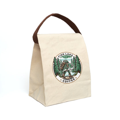 Canvas Lunch Bag With Strap