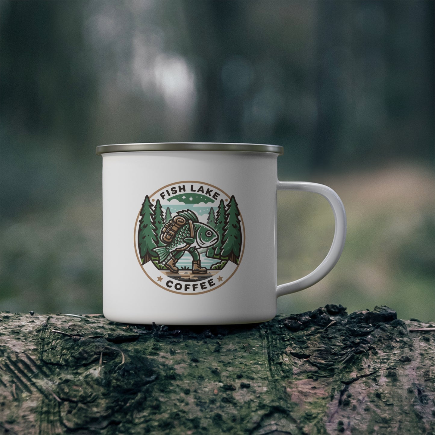 Enamel Camping Mug